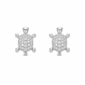 Brincos Tartarugas com Zircónias
