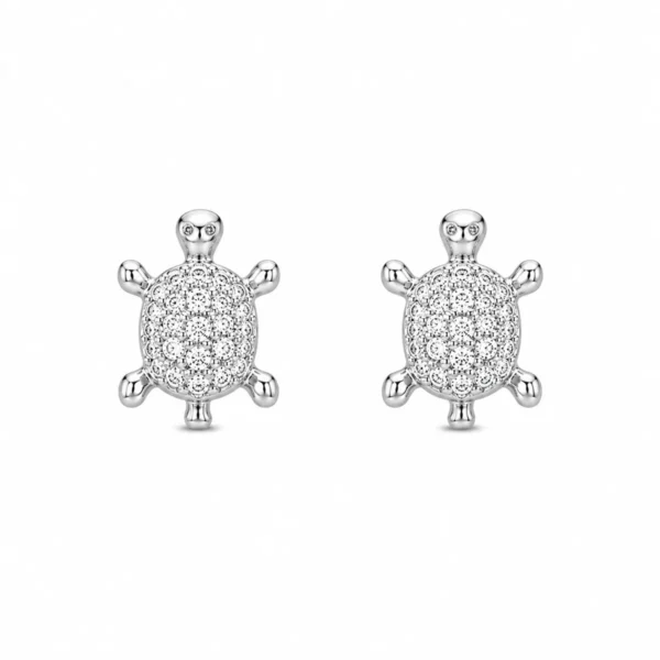 Brincos Tartarugas com Zircónias