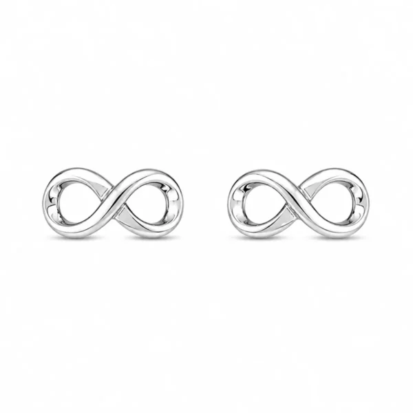 Brincos Infinitos com Fecho Rosca