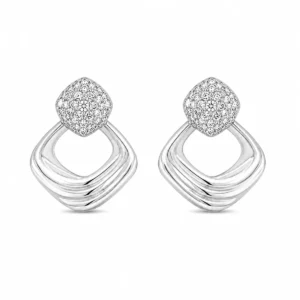 BR2453751 Brincos Prata com Zircónias