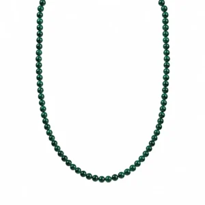 CL23693114 Colar Pedras Naturais Malaquite - CURA TRANSFORMAÇÃO EQUILÍBRIO