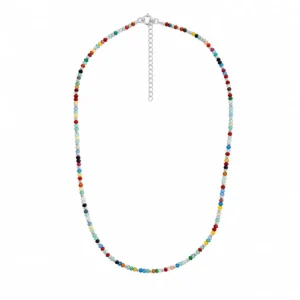 CL2374007 Colar Pedras Naturais Ágatas PF3447AG
