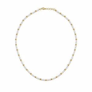 CL2374407 Colar Pedras Naturais Pérolas PF3448MP