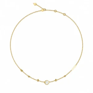 JUBN05038JWYGT-U_2 Colar GUESS Flowers Dourado JUBN05038JWYGT-U