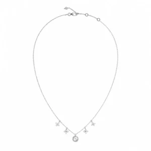 JUBN06032JWRHT-U_2 Colar GUESS Secret Garden Prateado JUBN06032JWRHT-U