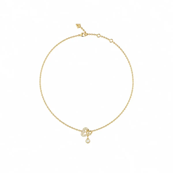 Colar GUESS Love Bites Dourado JUBN06051JWYGT-U