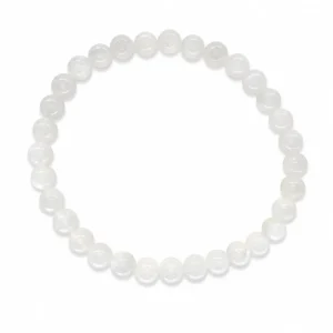 PE150002114 Pulseira Pedras Natural Pedra da Lua - FERTILIDADE INTUIÇÃO EQUILIBRIO