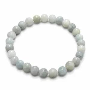 PE150008114 Pulseira Pedra Natural Aguamarinha - JUVENTUDE VITALIDADE ESPIRITUALIDADE