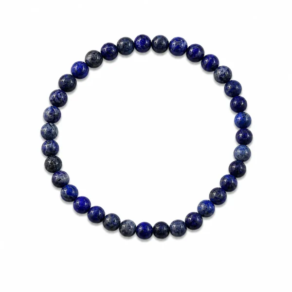 PE150016114 Pulseira Pedra Natural Lápis-Lazúli - SABEDORIA CONHECIMENTO CONSCIÊNCIA