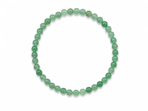 PE150049114 Pulseira Pedra Natural Aventurina - ABUNDÂNCIA AUTOCONFIANÇA HARMONIA