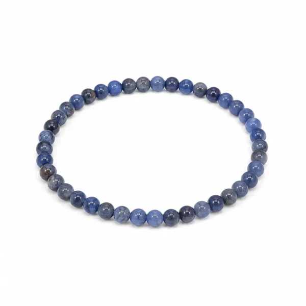 PE150056114 Pulseira Pedra Natural Dumortierite - AUTOCONHECIMENTO CORAGEM PACIÊNCIA