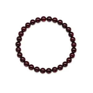 PE150059114 Pulseira Pedra Natural Granada - VITALIDADE SAÚDE PAIXÃO