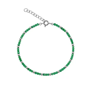 PE2277007 Pulseira Pedras Naturais Ónix Verde PP3447OV
