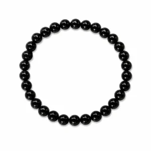 Turmalina-onix Pulseira Pedra Natural Turmalina Negra - ESTABILIDADE EMOCIONAL CURA FISÍCA