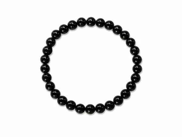 Turmalina-onix Pulseira Pedra Natural Turmalina Negra - ESTABILIDADE EMOCIONAL CURA FISÍCA