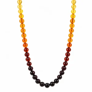 ambar-rainbow Colar Âmbar Rainbow Bolas