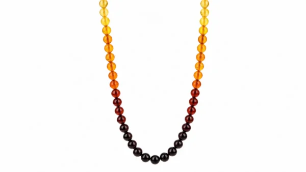 ambar-rainbow Colar Âmbar Rainbow Bolas
