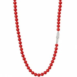 image00239 Colar Pedra Natural Coral - PROTEÇÃO EQUILIBRIO CURA
