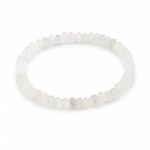 pe150010114 Pulseira Pedra Natural Jade Branco - CURA FOCO PROSPERIDADE