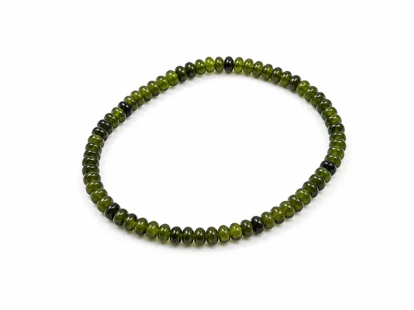 Pulseira Pedra Natural Jade Verde - PROSPERIDADE EMPATIA SAÚDE