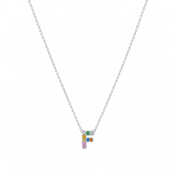 Colar Letra F 19CLZ0691