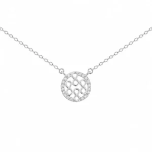 CL2259291 Colar Infinitos Aro com Zircónias PCL000763