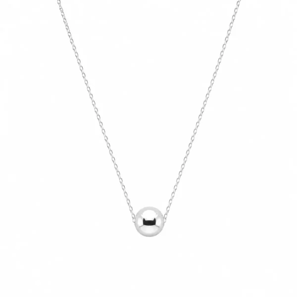 Colar Esfera Lisa Grande COP2611