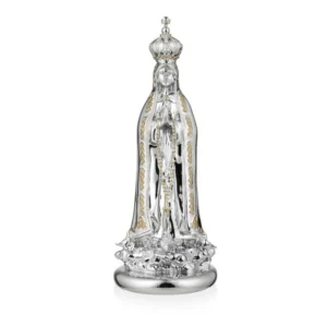 ma0221 Bibelot Nossa Senhora de Fátima Bicolor 10 cm ST7008/M