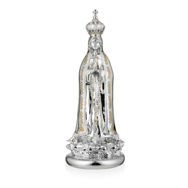 Bibelot Nossa Senhora de Fátima Bicolor 10 cm ST7008/M