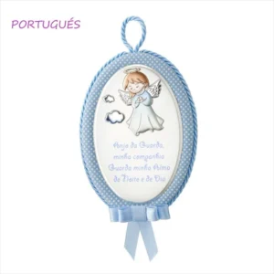 medallon-musical-oval-angel-oracion-2 Medalha de Berço Anjo da Guarda Azul c/ Música EV5104/06PC