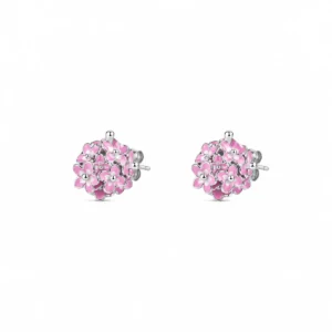BR2452859 Brincos Hortênsias Rosa