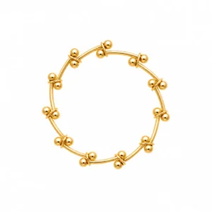 PE2143402 Pulseira CINCO Prata Dourada ELIN
