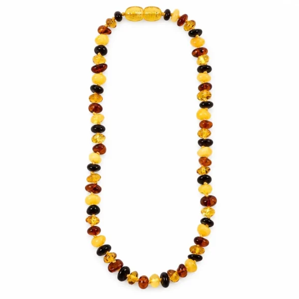 CL150024110 Colar Âmbar Barroco Multicolorido