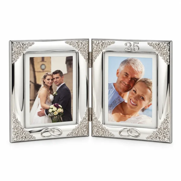 Moldura 25 Anos Casamento Dupla