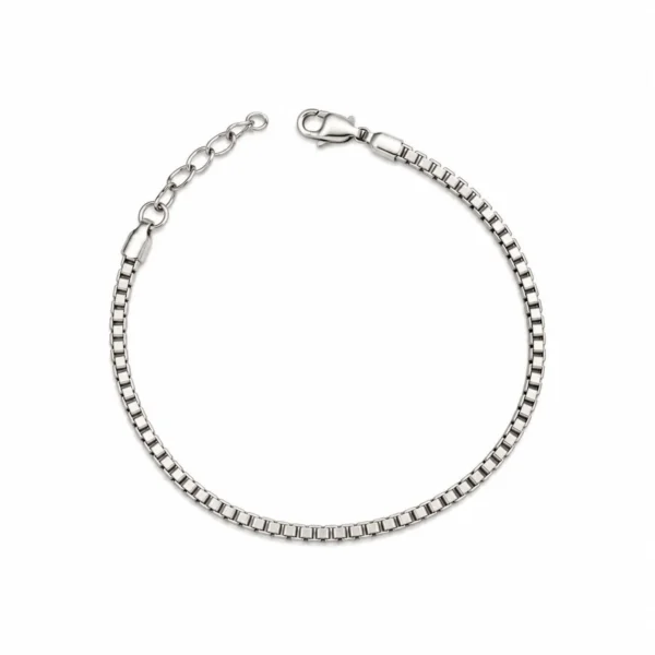 Pulseira Cadeado Veneza Grossa PP2274